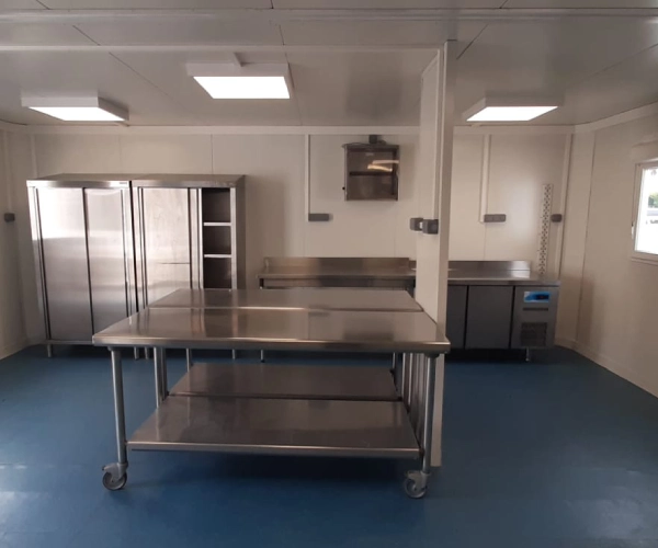 location de module de préparation cuisine